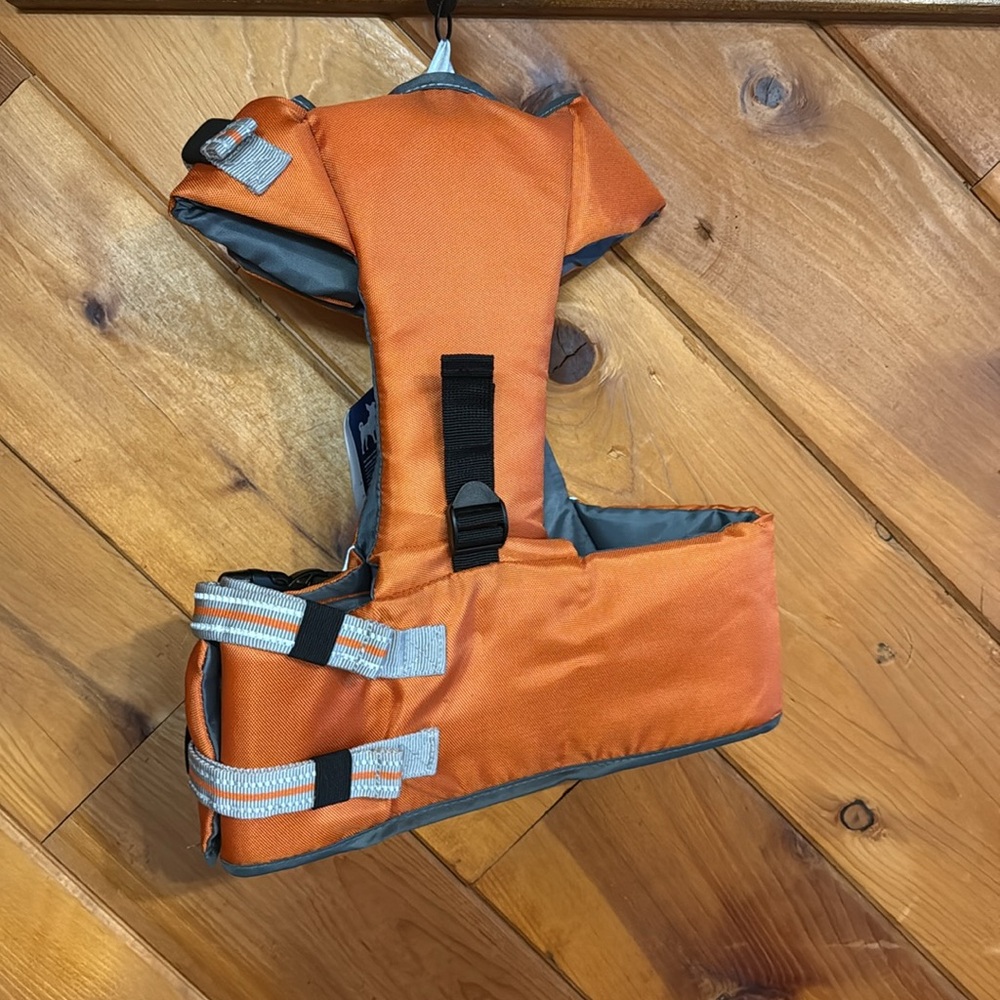 25-55 lb Dog Life Vest Harness Orange Brand: Youly - Picture 4 of 5